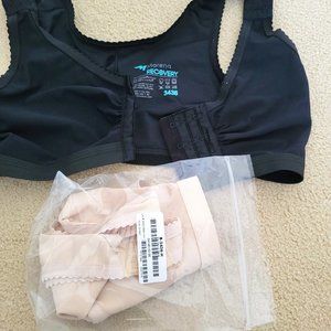 Two Surgical Bras Marena Recovery 3436 Compression Bra